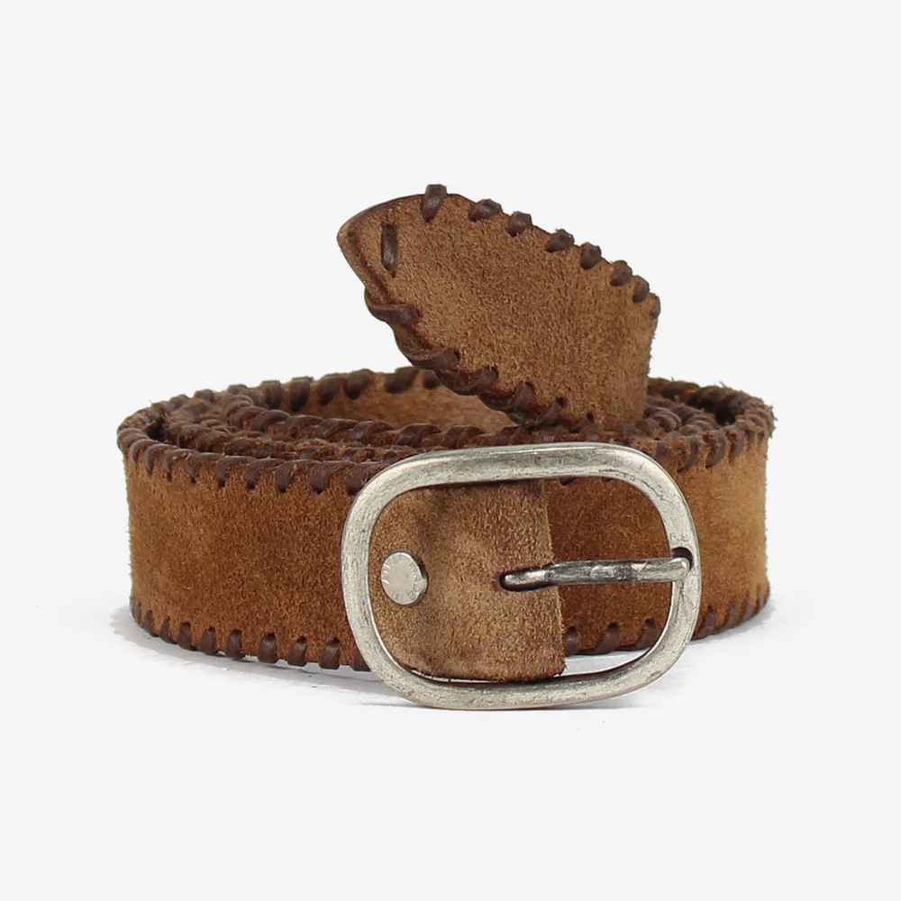 Cintura da uomo color bruciato